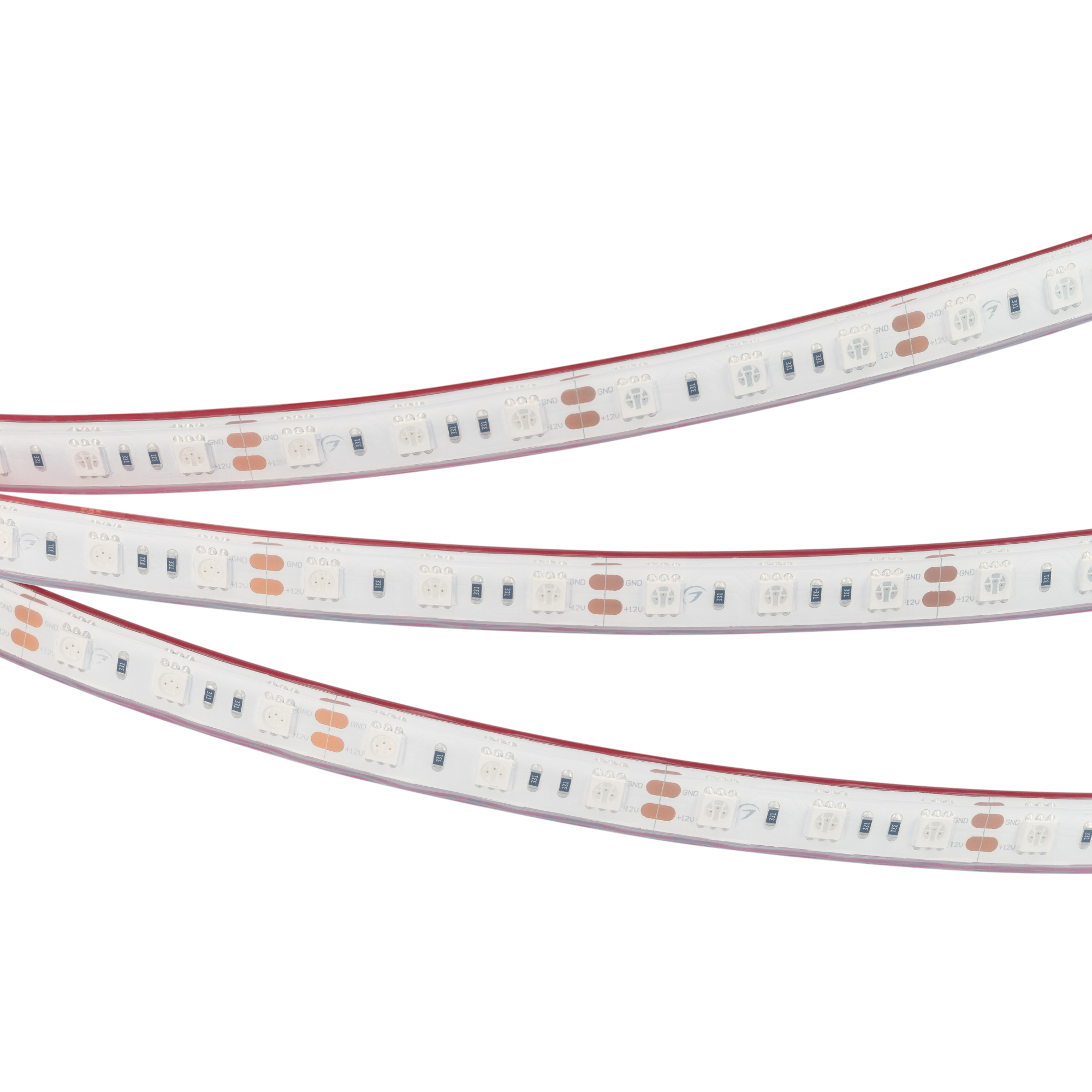 Лента герметичная RTW-PFS-B60-13мм 12V Yellow (14.4 W/m, IP68, 5060, 5м) (14.4 Вт/м, IP68)