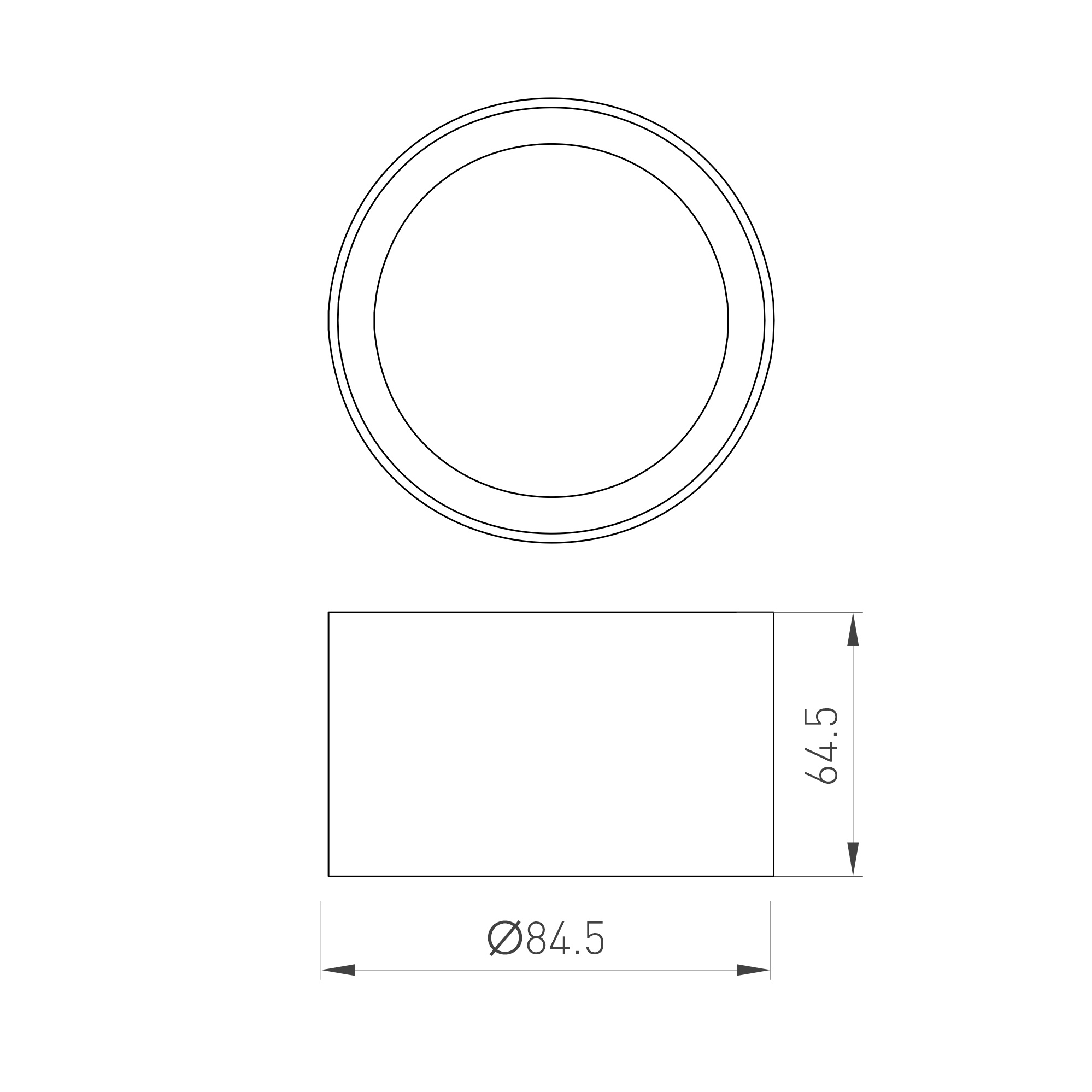 Линейка SL-ARC-LINE-500-9.6W 24V Day4000 (500мм, прямая) (-)
