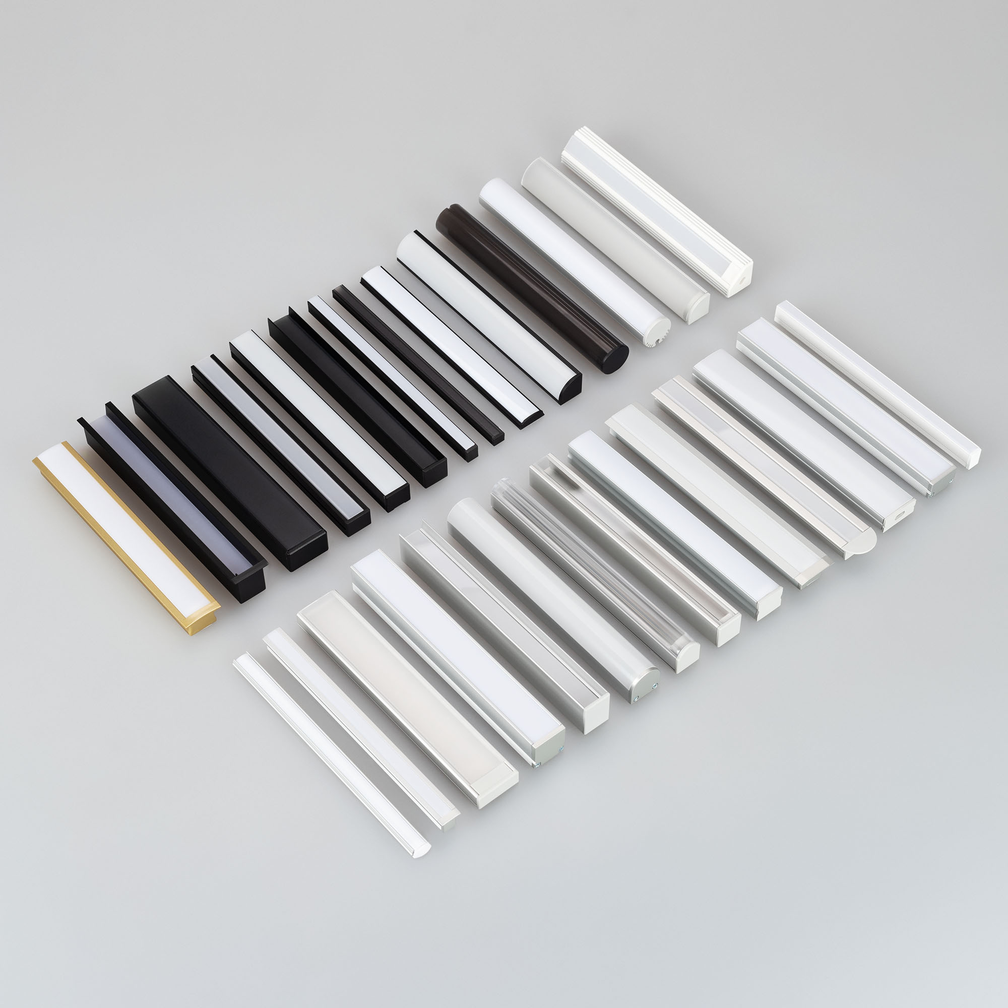 Трек MAG-TRACK-2538-3000 (BK) (IP20 металл, 3 года)