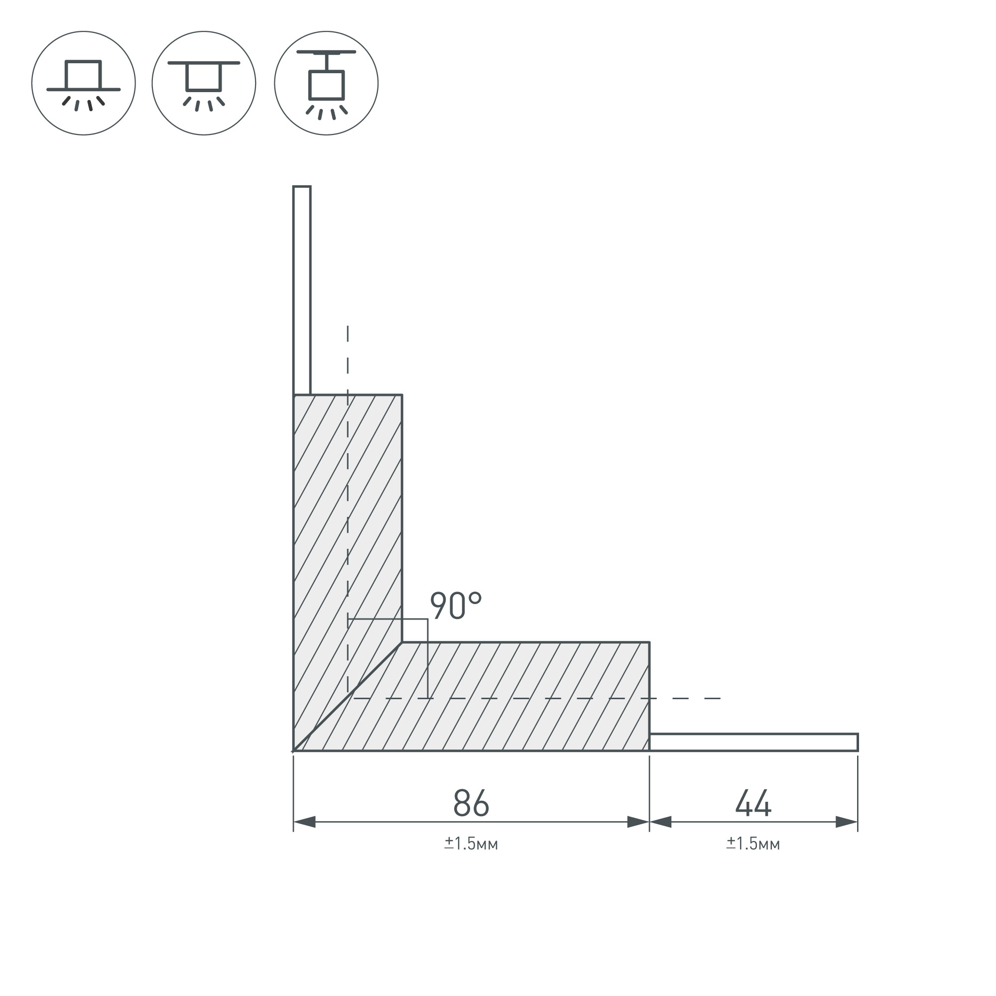 Панель SMART-P100-MIX-SUF Black (3V, Rotary, 2.4G) (IP20 Пластик, 5 лет)