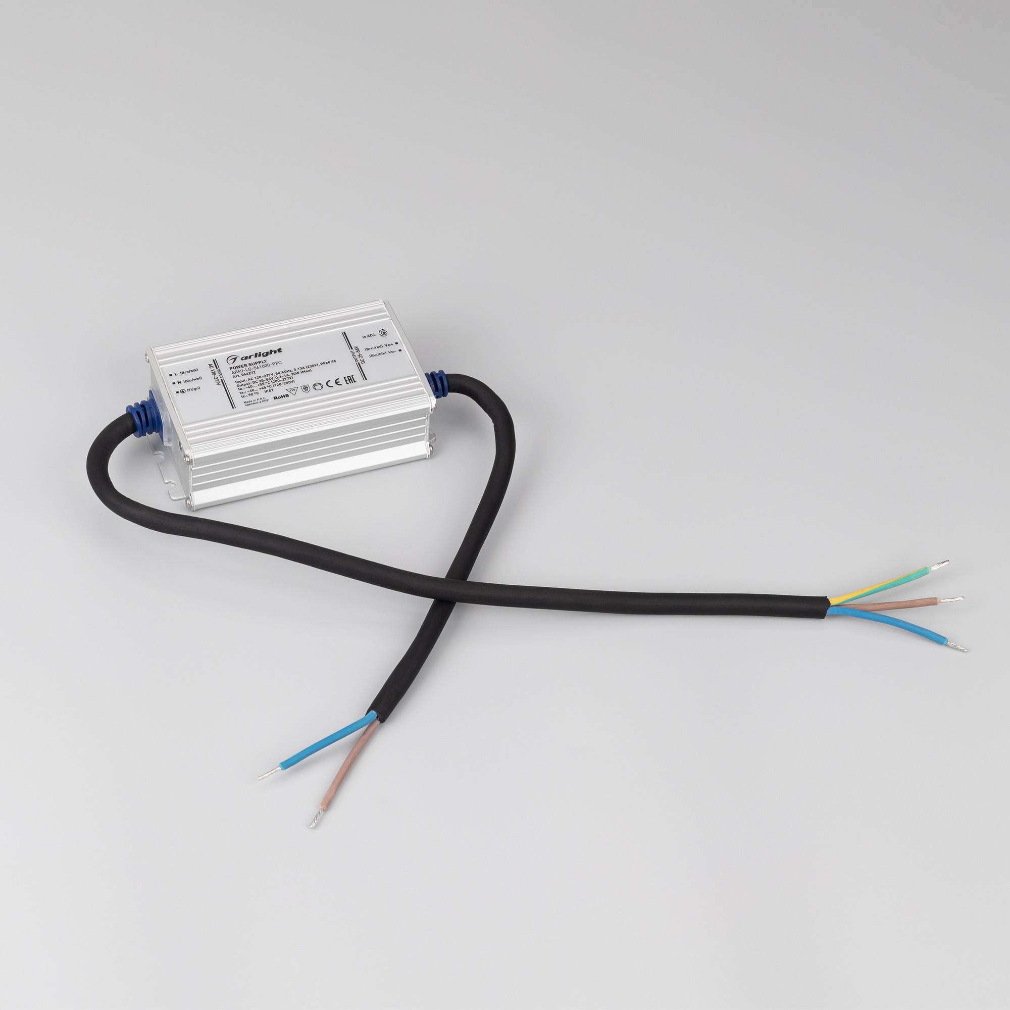 Крышка LGD-4TR-COVER-1000-BK-M (C) (ARL, Пластик)