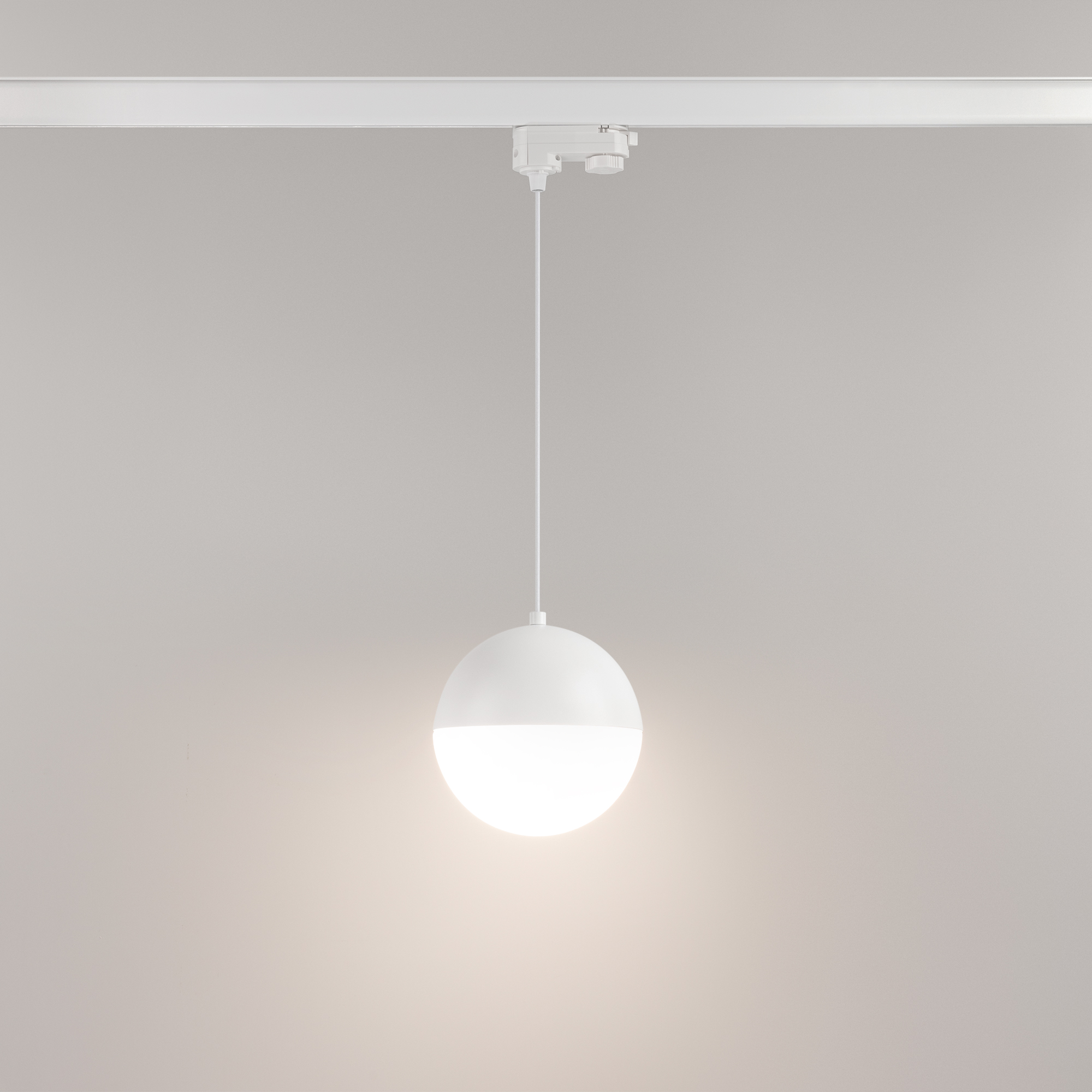 Светильник LGD-EMISFERO-TRACK-HANG-4TR-R150-11W Day4000 (WH, 170 deg, 230V) (, IP20 Металл, 3 года)