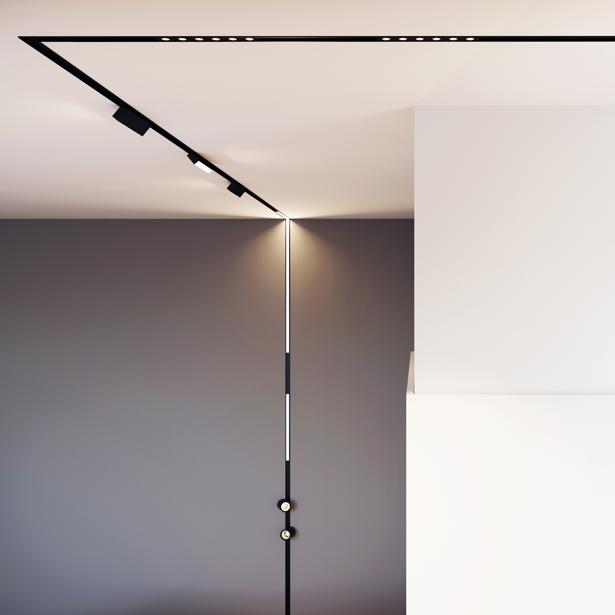 Светильник MAG-FLAT-25-L200-6W Day4000 (BK, 100 deg, 24V) (, IP20 Металл, 3 года)