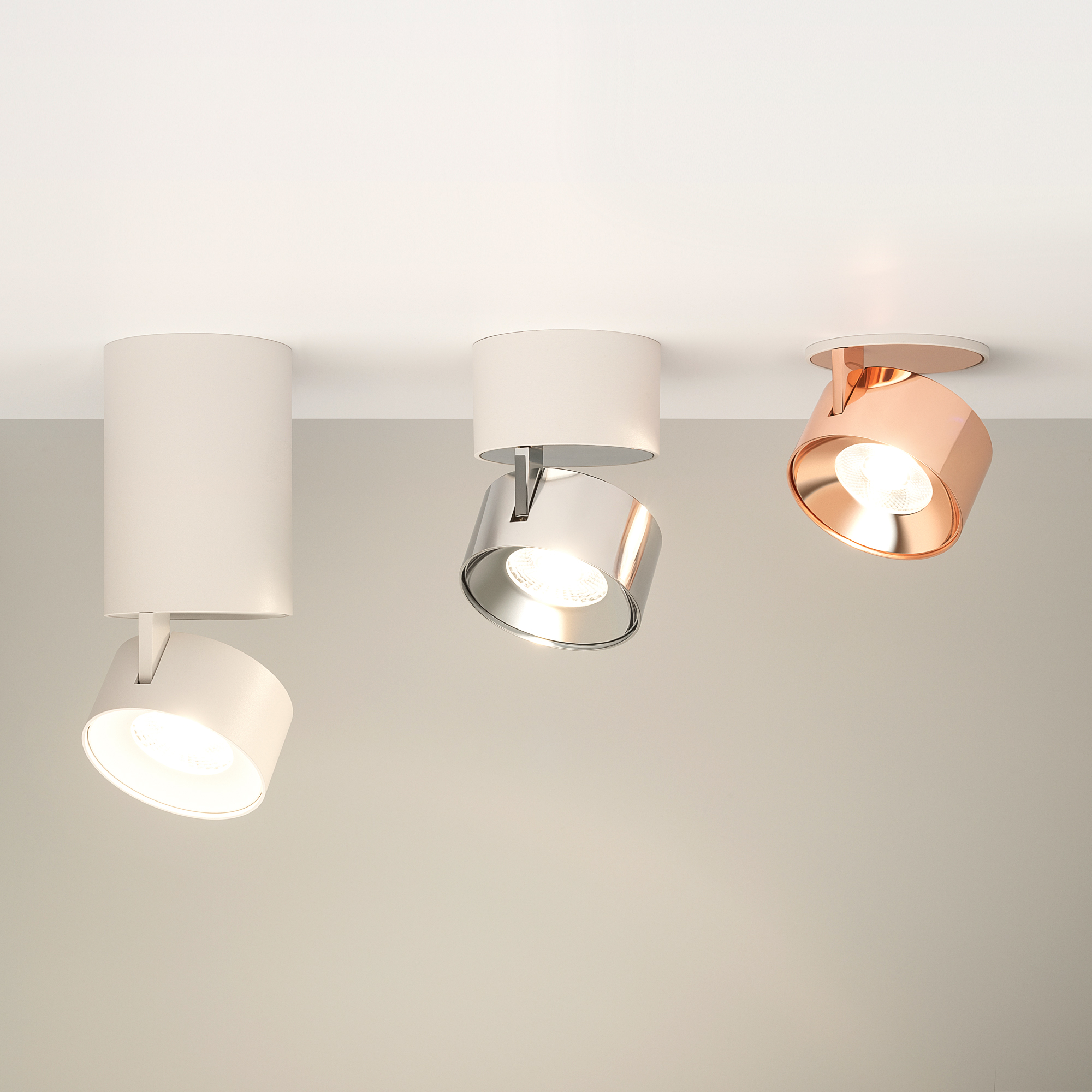 Модуль светодиодный PLURIO-LAMP-R77-9W Warm3000 (CHR, 36 deg, 2-2, 38V, 200mA) (, Металл)