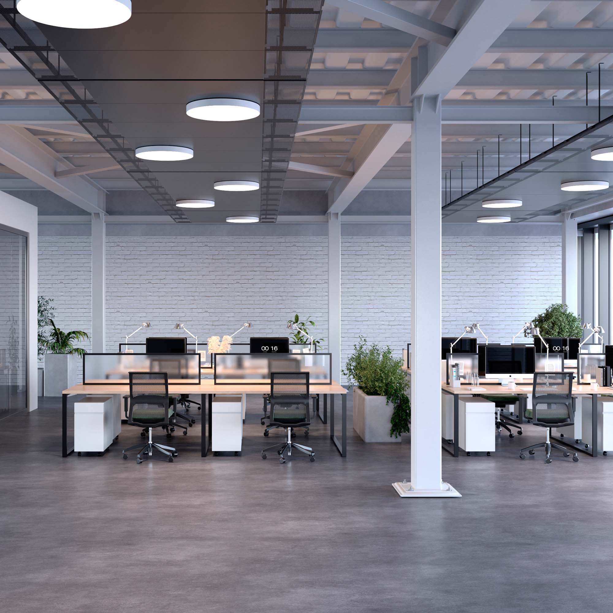 Светильник SP-RONDO-R350-30W Warm3000 (WH, 120 deg, 230V) (IP40 металл, 3 года)