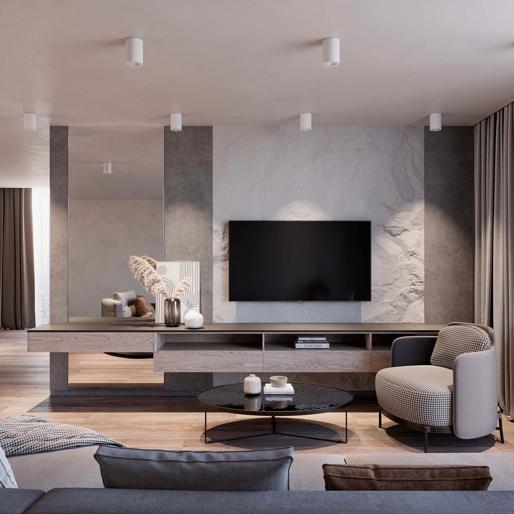 Светильник SP-FOCUS-R90-9W Day4000 (BK, 24 deg, 230V) (ARL, IP20 Металл, 3 года)