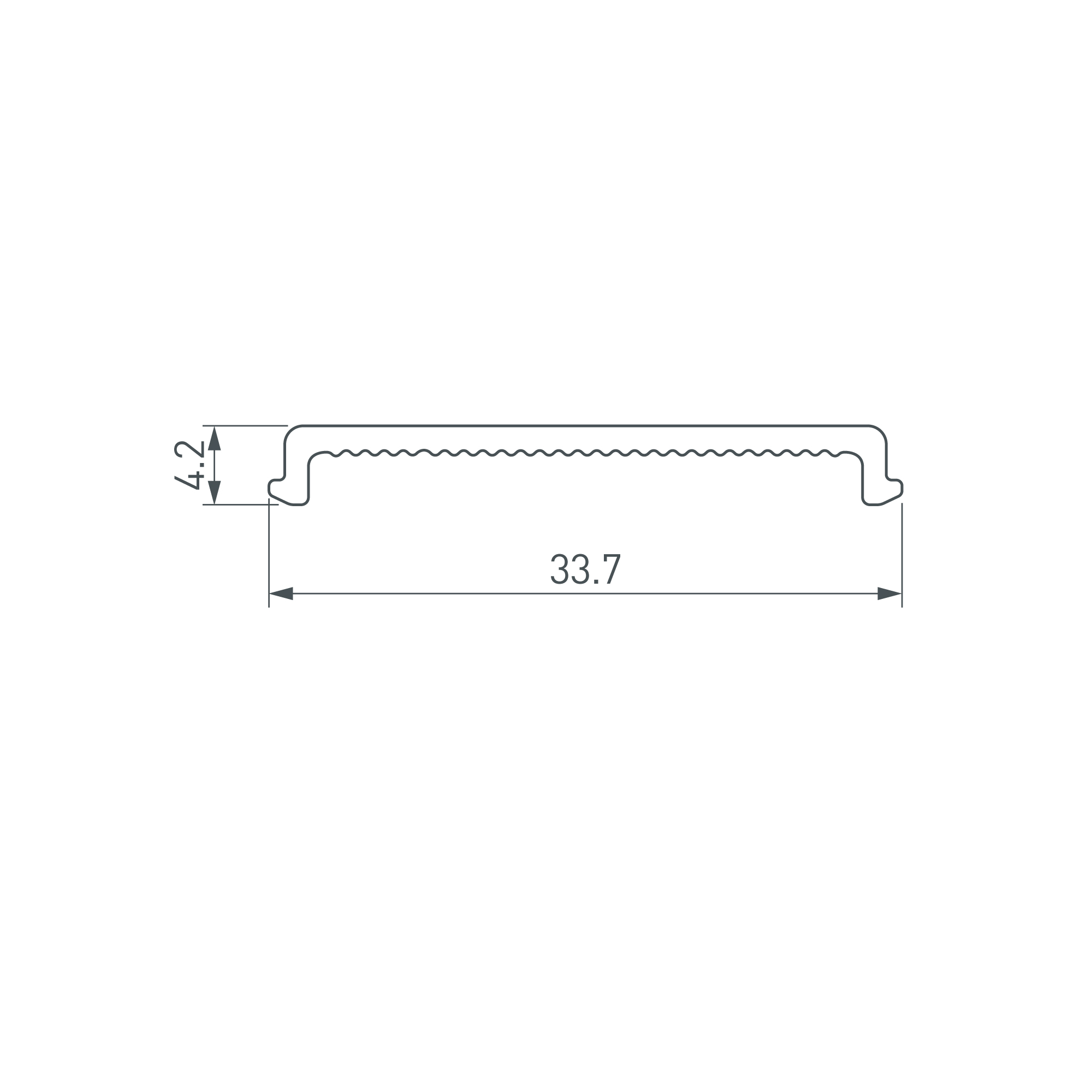 Угол S2-LINE-7977-L90W внешний (ARL, Металл)