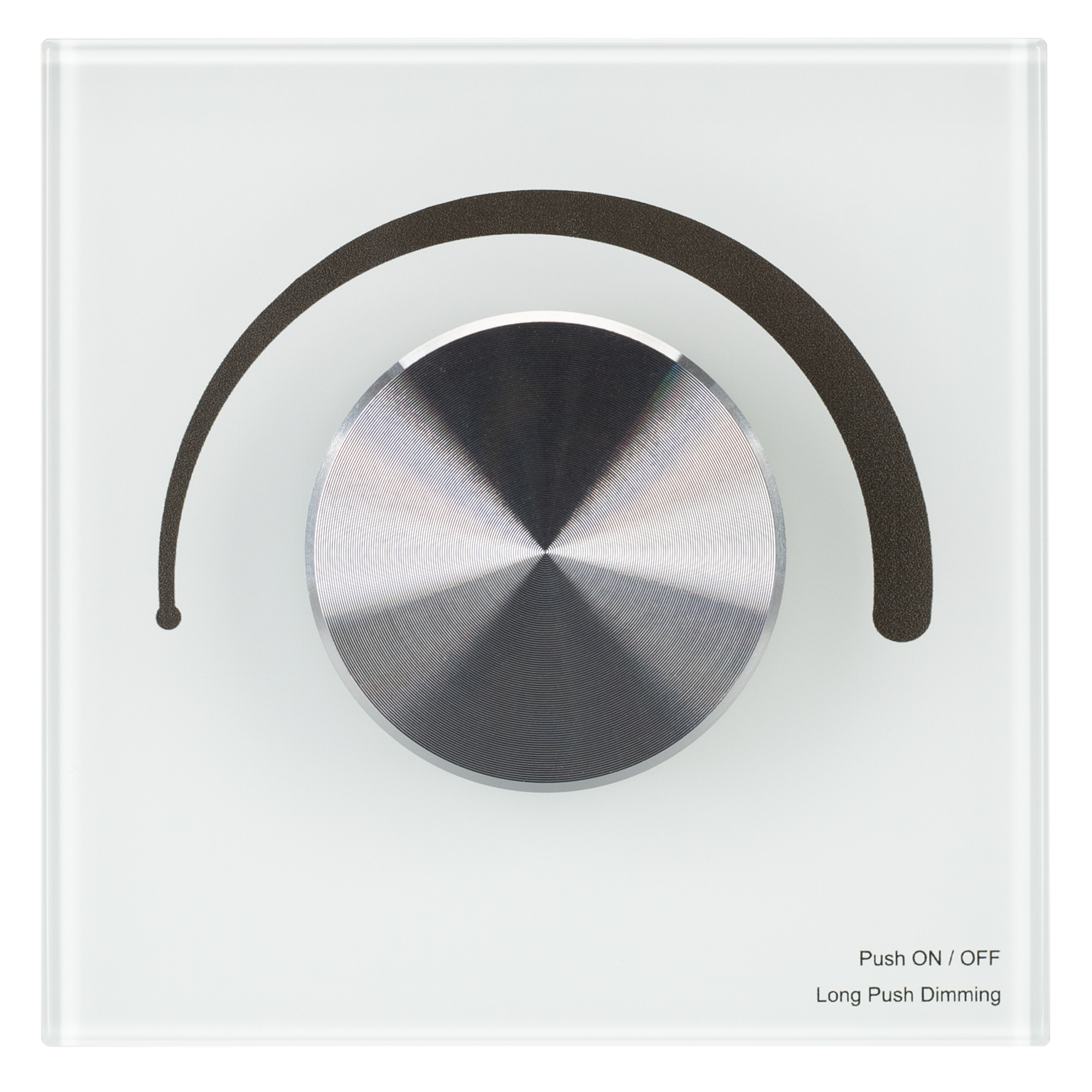 Пульт SMART-R24-DIM Black (8 зон, 2.4G) (ARL, IP20 Пластик, 5 лет)