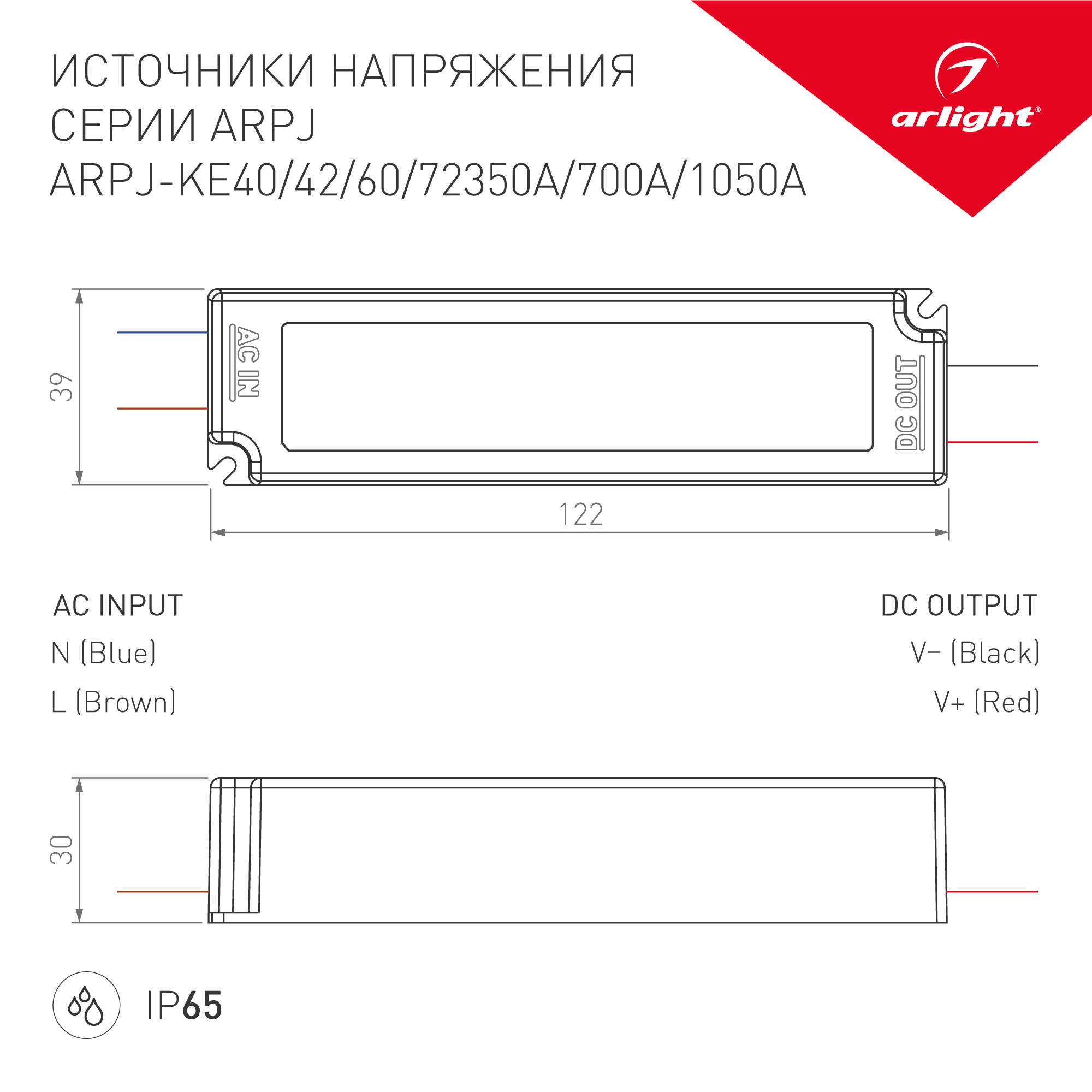 Панель SMART-P37-DIM-IN White (230V, 1.5A, TRIAC, Rotary, 2.4G) (ARL, IP20 Пластик, 5 лет)