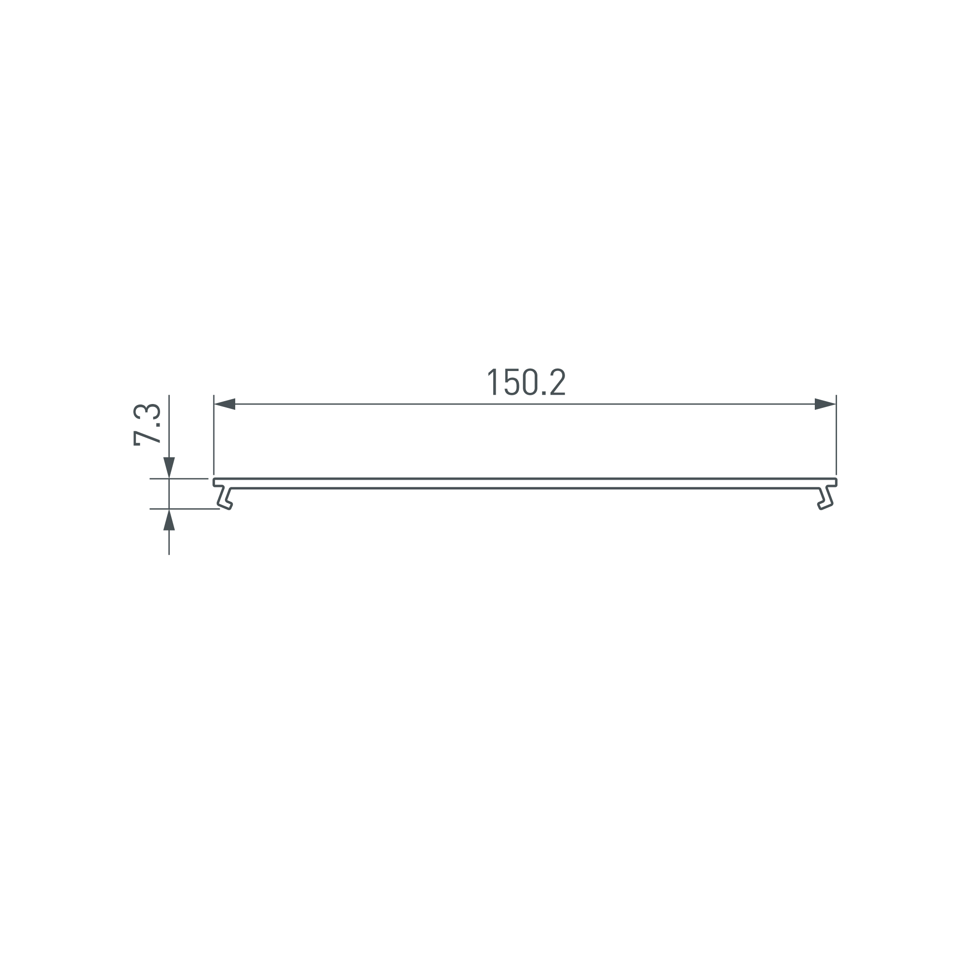 Экран ARH-POWER-W150-2000 OPAL (пластик)