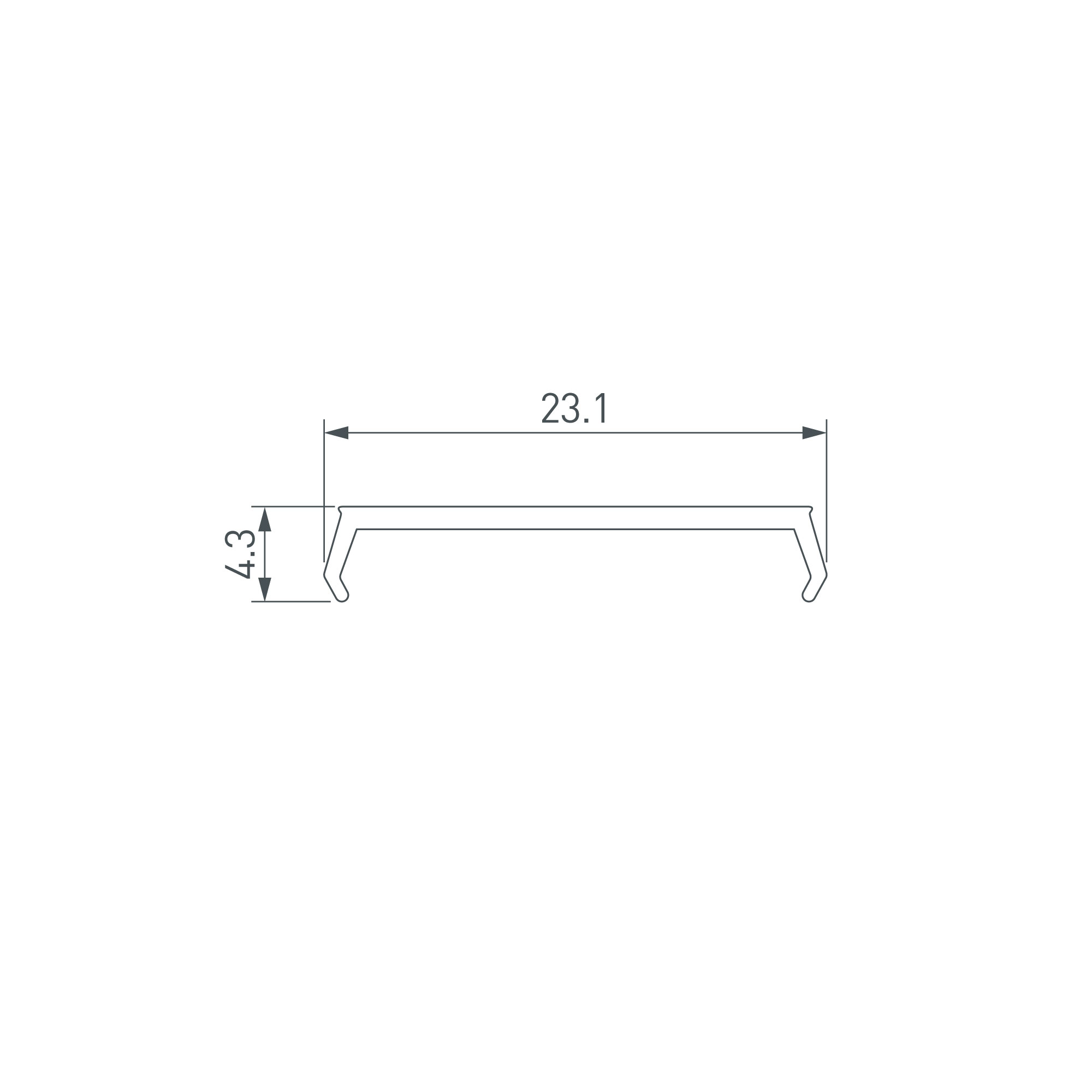 Экран ARH-POWER-W150-2000 OPAL (пластик)