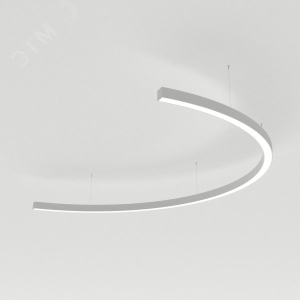 Светильник SP-LINE-HANG-ARC-C3535-D1500-61W Warm3000 (WHITE, 230V) (металл)