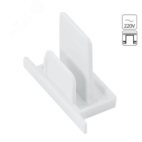 Коннектор белый IP20