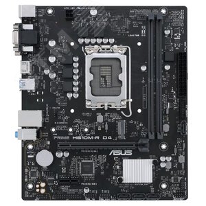 Материнская плата PRIME H610M-R D4-SI, LGA1700, Intel H610, Micro ATX