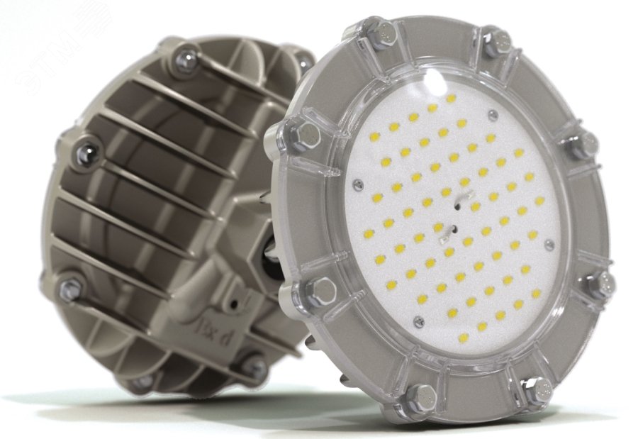 ДСП-28Вт, IP67, 5000К, 3550Лм, взр:1ExsIIT6X, на трубу 3/4, 120°, 220В,