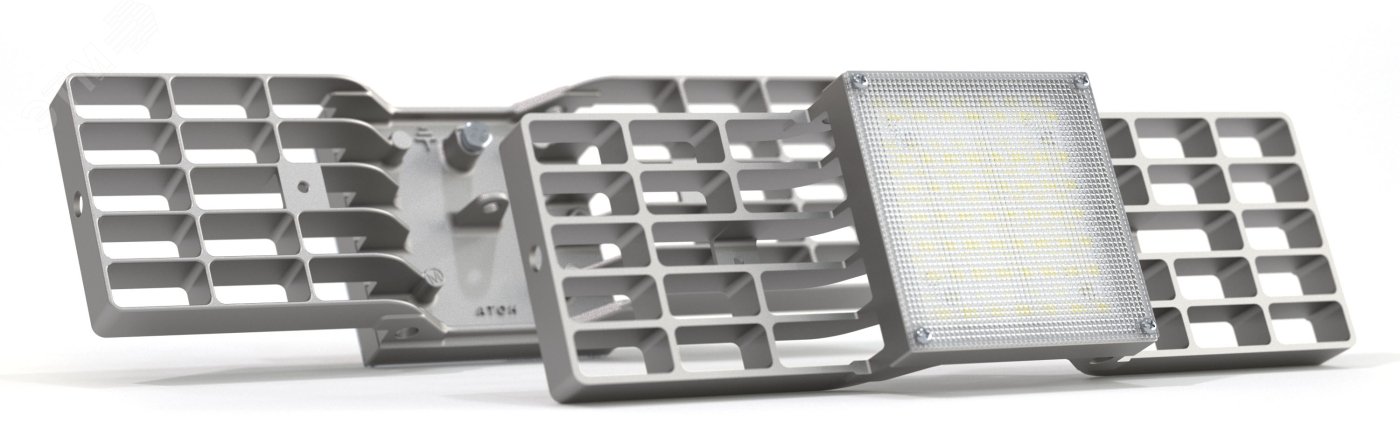 ДВО-33Вт, IP20, 4000Лм, 4000К, Грильято, призм, яч.10х10см Albatross