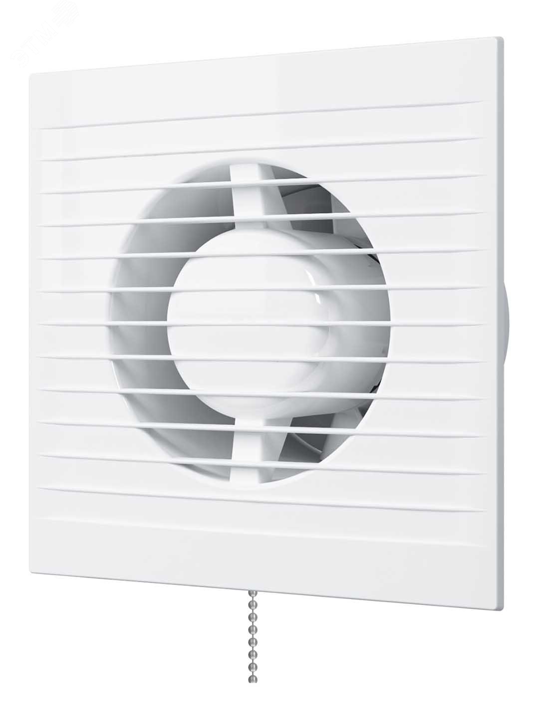 Вентилятор осевой вытяжной с тяговым выключателем D100