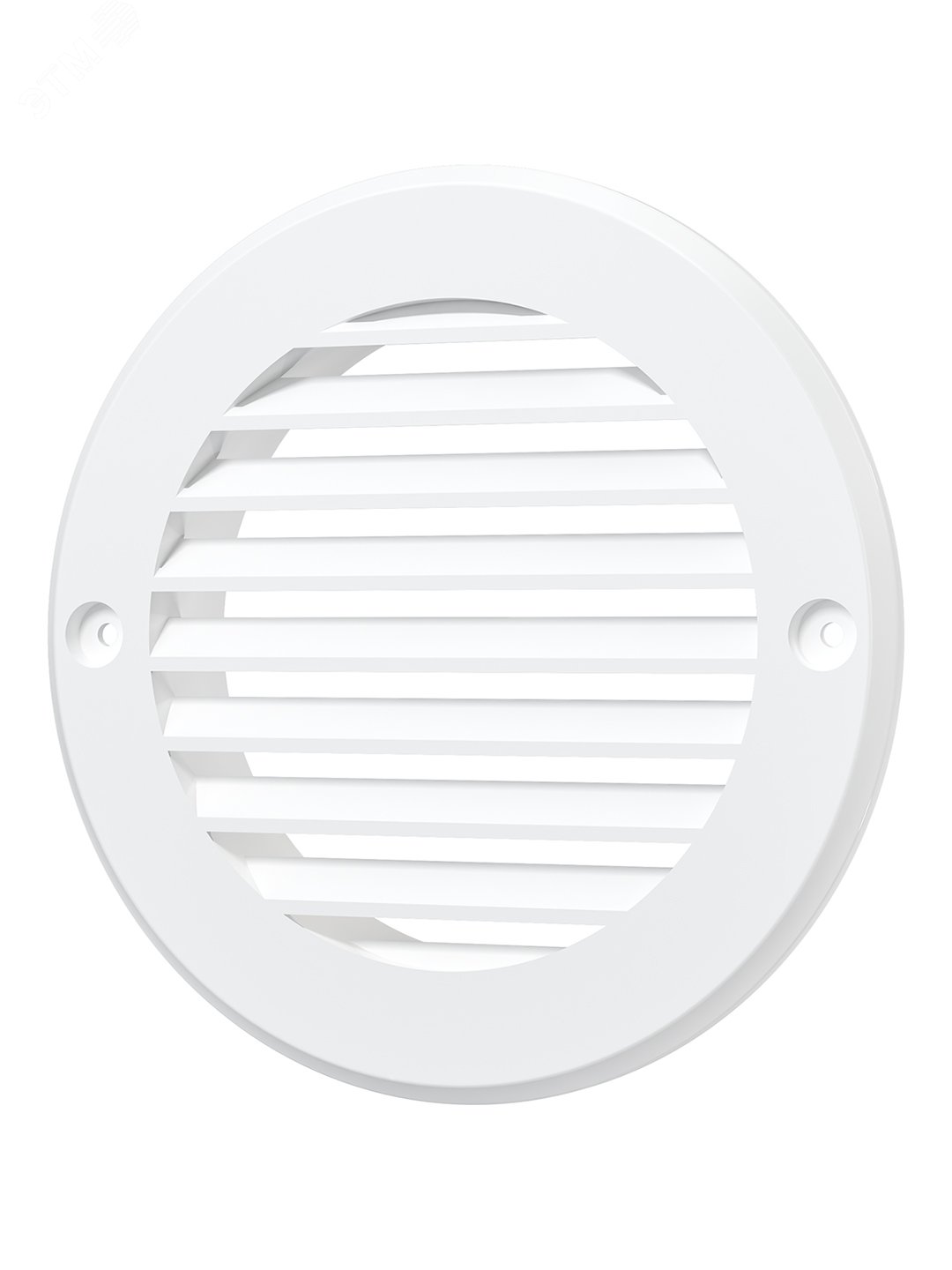 Решетка вентиляционная круглая D136 с фланцем D100