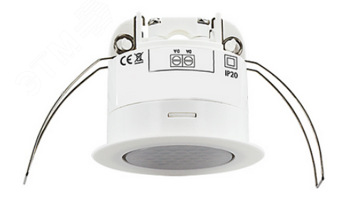 Датчик присутствия и освещенности, для скрытого монтажа, IP20