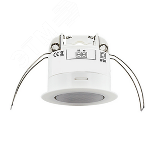 Датчик присутствия и освещенности, для скрытого монтажа, IP20