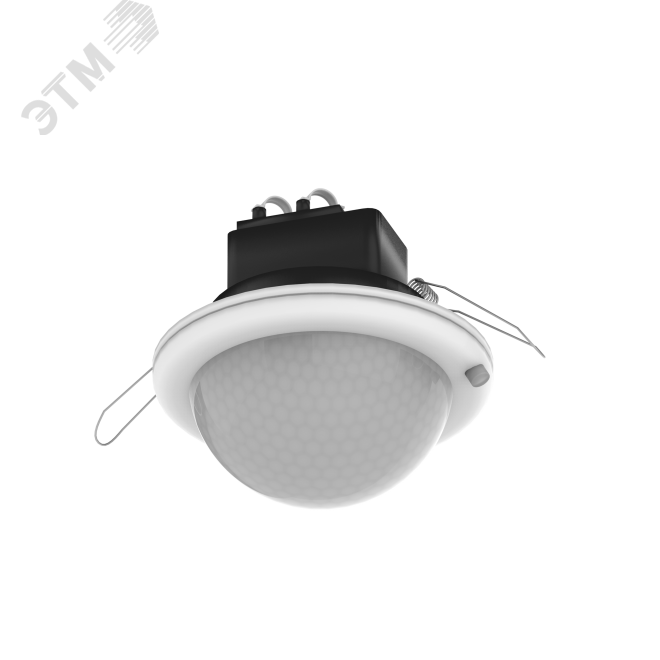 Датчик движения с сенсором освещенности , для скрытого монтажа в комплекте с линзой IP20