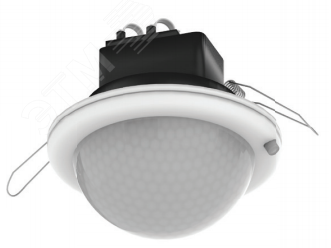 Датчик движения и освещенности, для скрытого монтажа, IP20