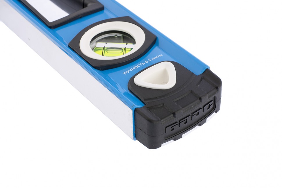 Уровень алюминиевый, двуручный, 800 мм, профиль 1,6 мм, фрезеров, ударопрочные заглушки, 3 глазка Барс