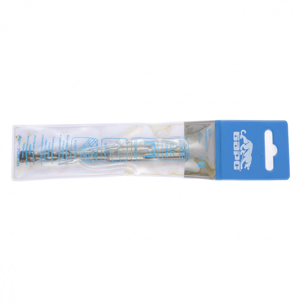 Бур по бетону, 8 х 110 мм, Luxembourg tip, SDS Plus Барс