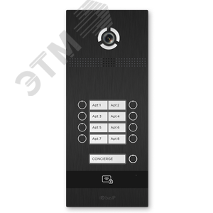 Панель вызывная IP домофона многокнопочная