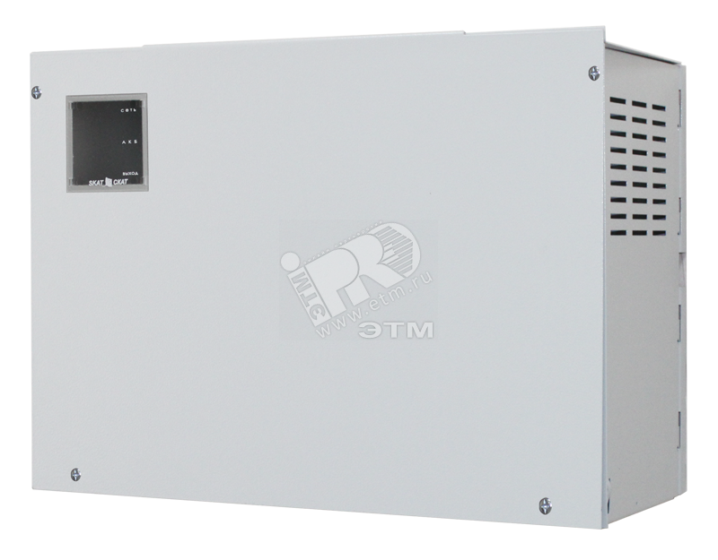 Источник вторичного электропитания СКАТ-2400И7 исп.5000 24В, 4А, под 2 АКБ 40 Ач