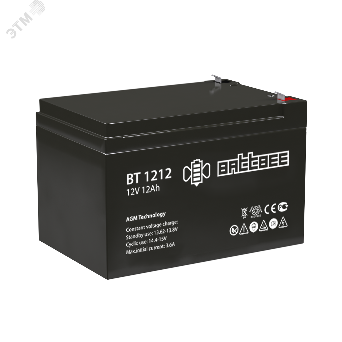 Аккумулятор BT 12-12 BattBee