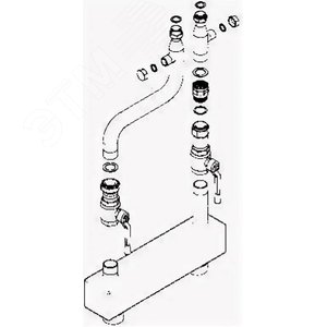 Комплект для подключения расширительного бака для POWER HT+ 50-70 кВт