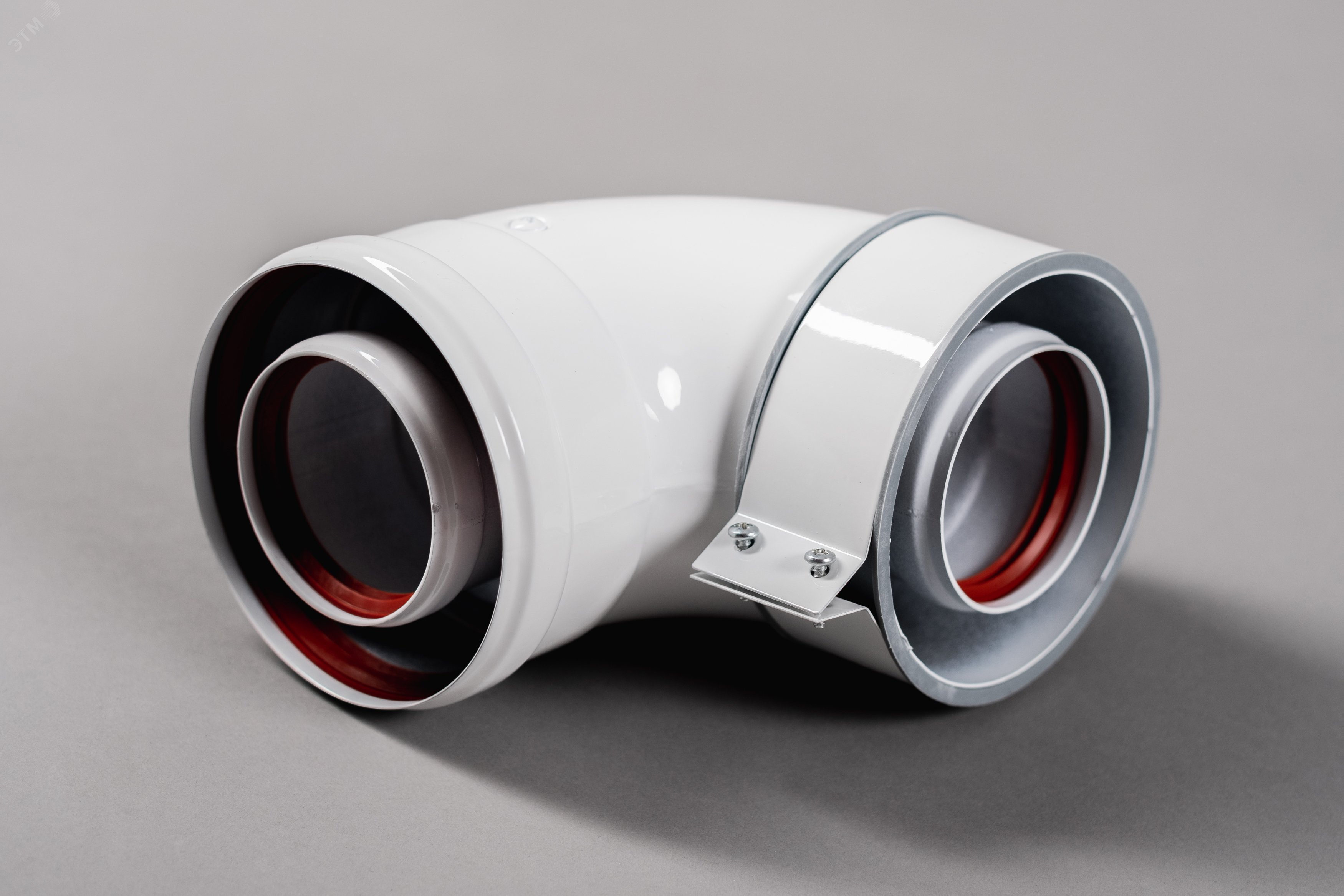 Отвод 90 град. коаксиальный начальный d 60-100 мм для всех котлов BAXI кроме ECO Classic / ECO Nova