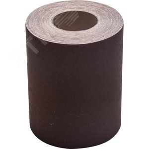 Бобина шлифовальная, на тканевой основе, водостойкая, KK18XW 10-H (Р120), 200 мм, 20 м