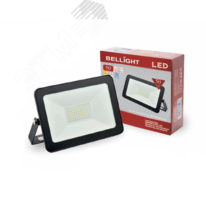 Прожектор светодиодный BL-LFL-2-50-12/24/36 slim/СДО 2-50-12/24/36 slim, 4500К, 4000 Lm, IP65