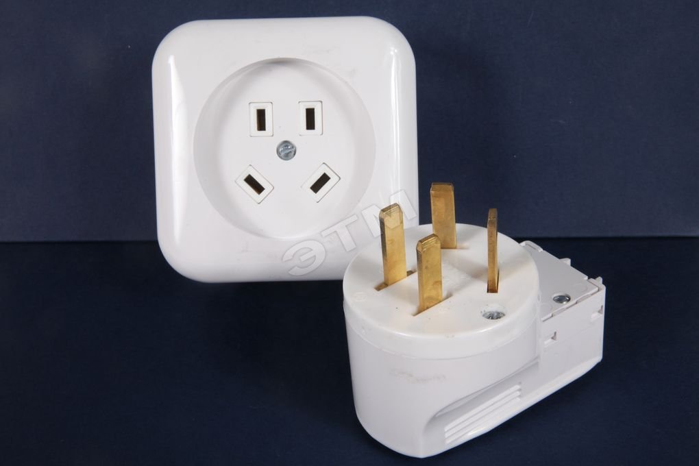 Беларусь Разъем для электроплит наружный 4-контактный 400В