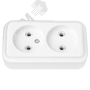 Беларусь Розетка двойная наружная