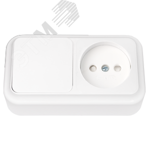 Беларусь блок 1-кл выкл+роз с/ш нар