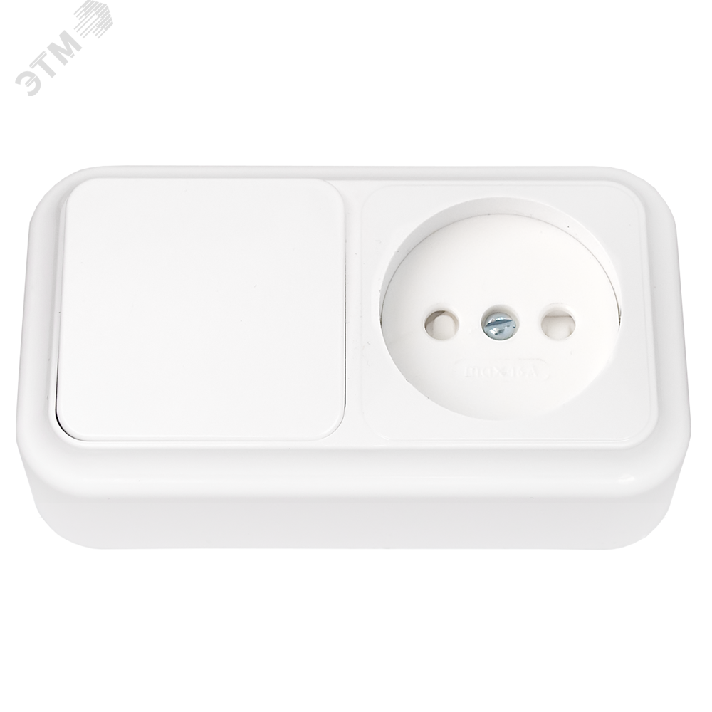 Беларусь блок 1-кл выкл+роз с/ш нар