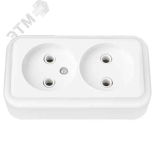 Беларусь Розетка двойная наружная