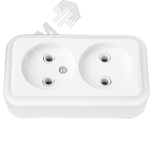 Беларусь Розетка двойная наружная