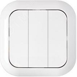 Беларусь Выключатель трехклавишный скрытый