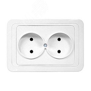 Беларусь Розетка скрытая двойная 10 А