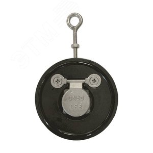 Клапан обратный Ду 100 Ру16 одностворчатый межфланцевый (углеродистая сталь)