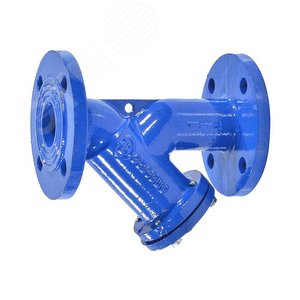 Фильтр сетчатый Ду 50 Ру16 Y-образный фланцевый со сливной пробкой (чугун)