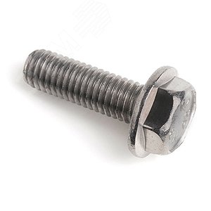 Болт с шестигранной головкой с фланцем с зазубринами ДИН 6921 А2 M 5X8