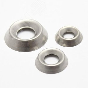 Шайба-розетка полнотелая NF E 27-619 [АРТ 9081] А1 6 мм