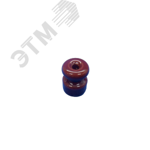 Изолятор для наружного монтажа R, керамика коричневый (50 шт/уп)