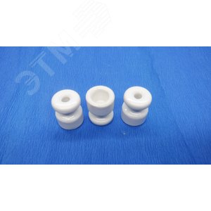 Изолятор для наружного монтажа R, керамика белый (50 шт/уп)