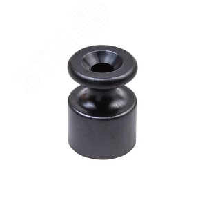 Изолятор для наружного монтажа, пластик, цвет черный